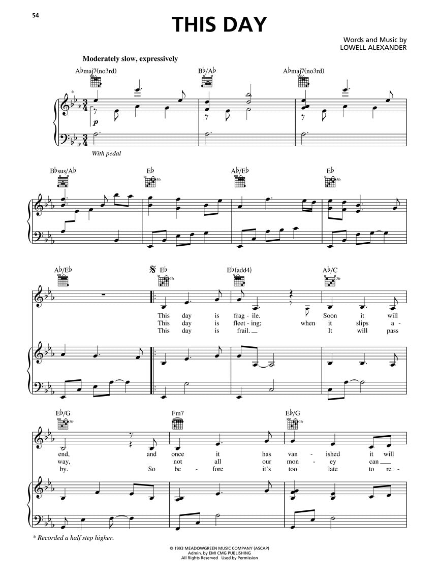 Christian Wedding Favorites - Piano, Vocal & Guitar Songbook/Cd