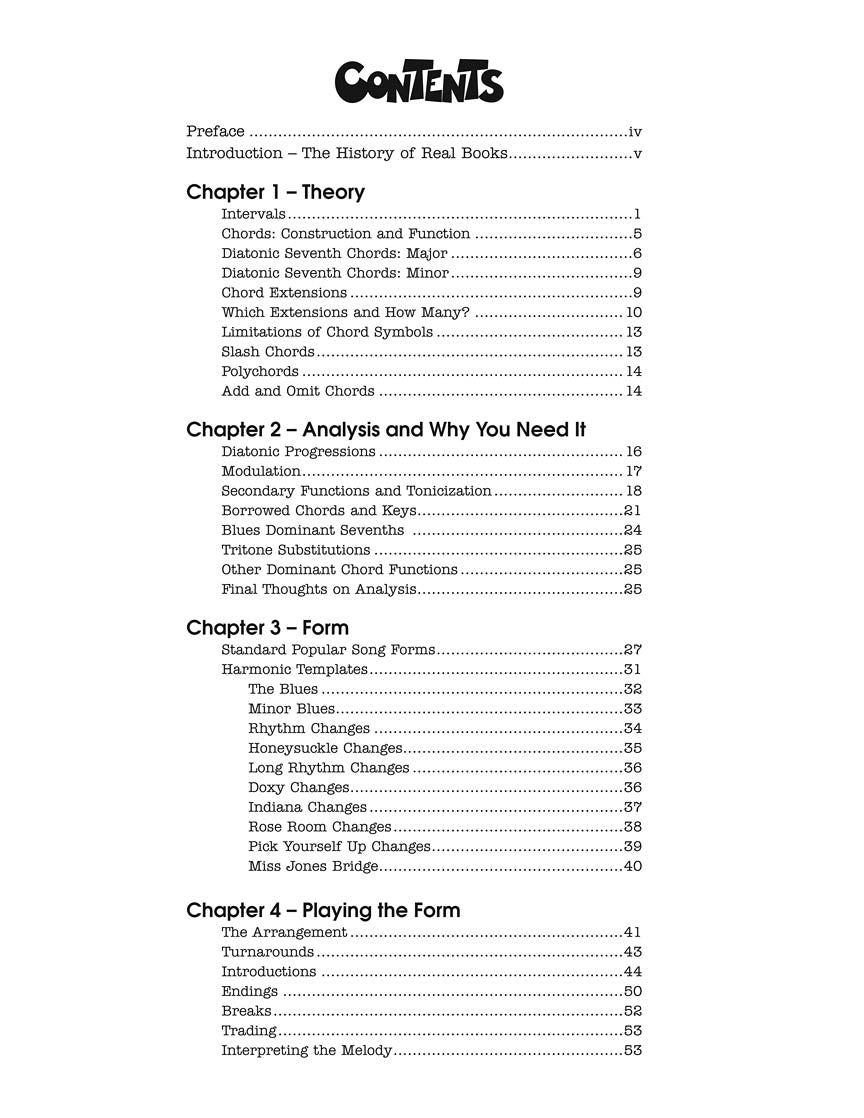 How To Play From A Real Book