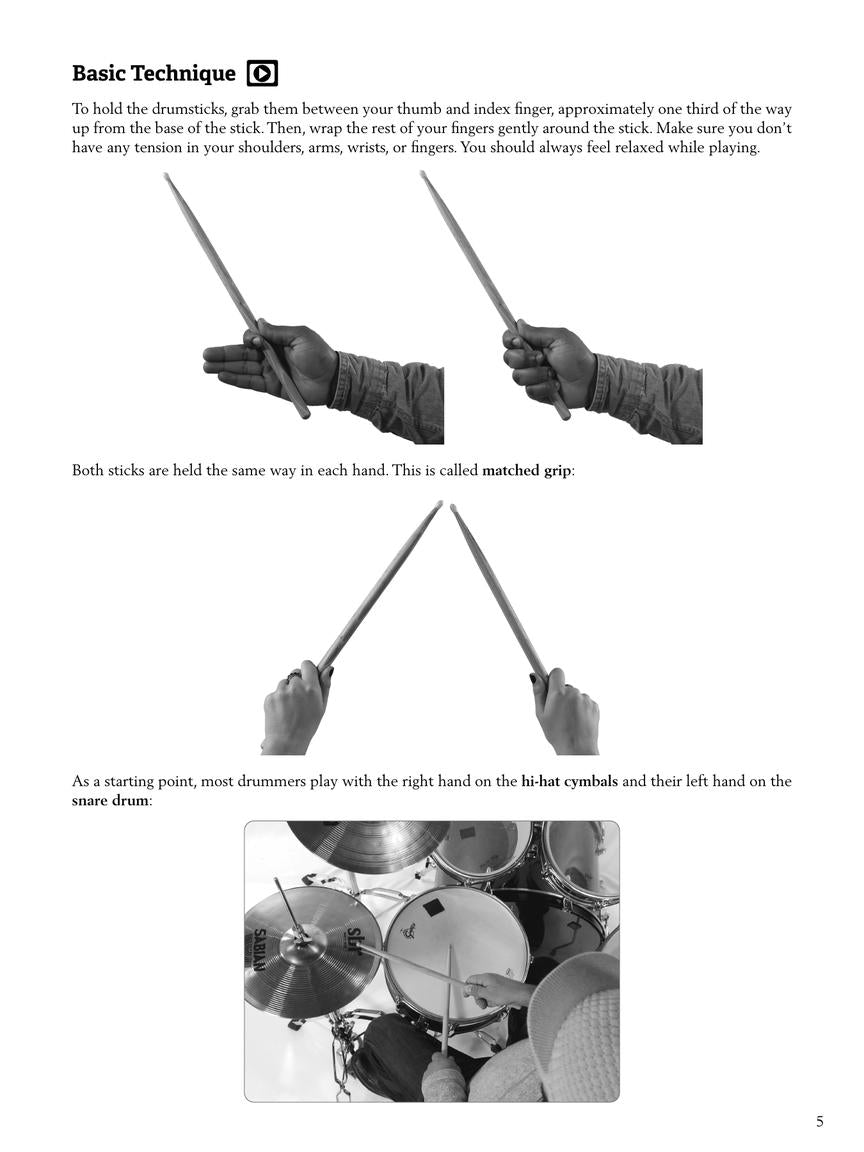 Modern Band Method - Drums Book 1 (Book/Olm)