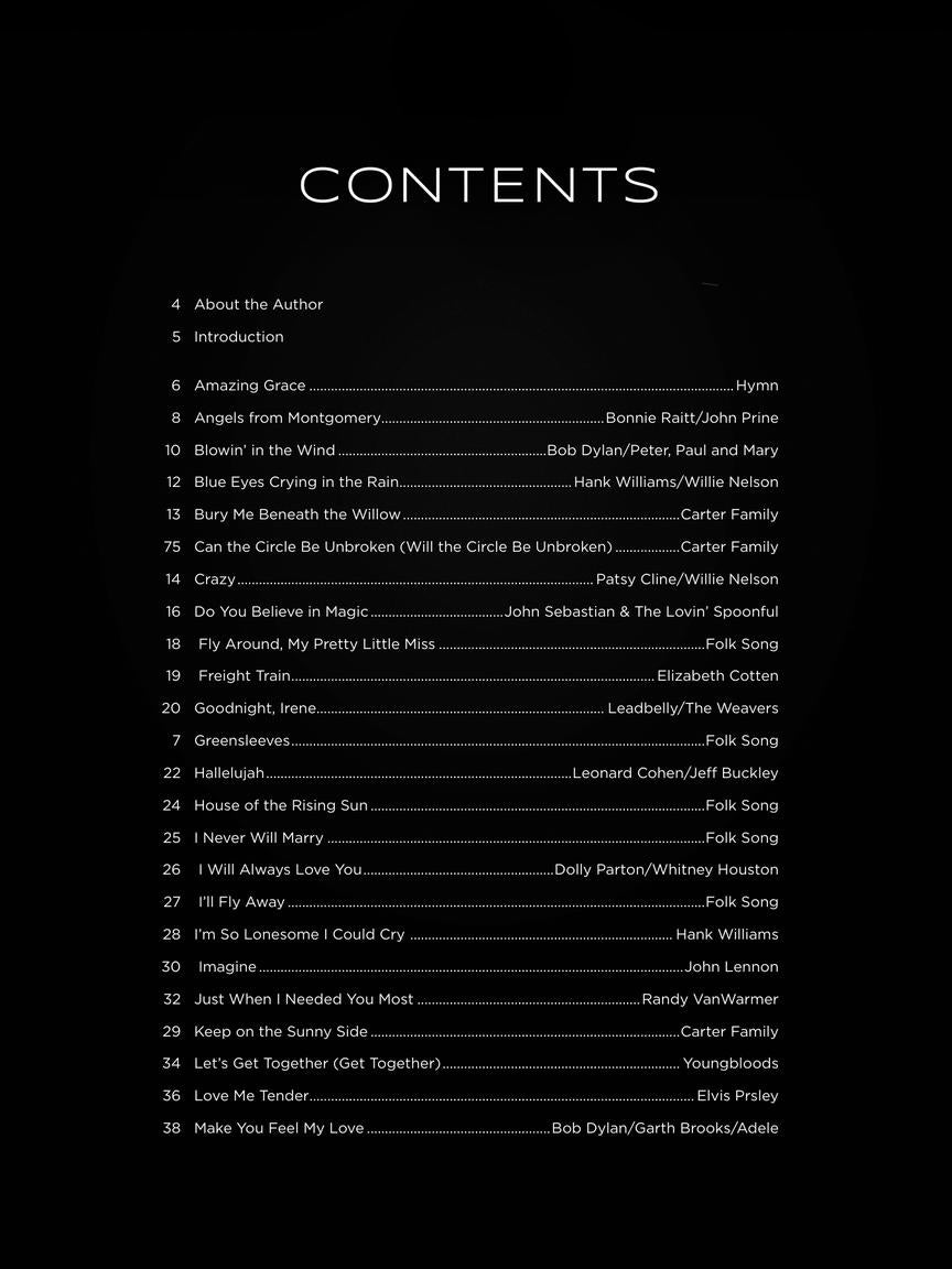 First 50 Songs You Should Play On Autoharp Book