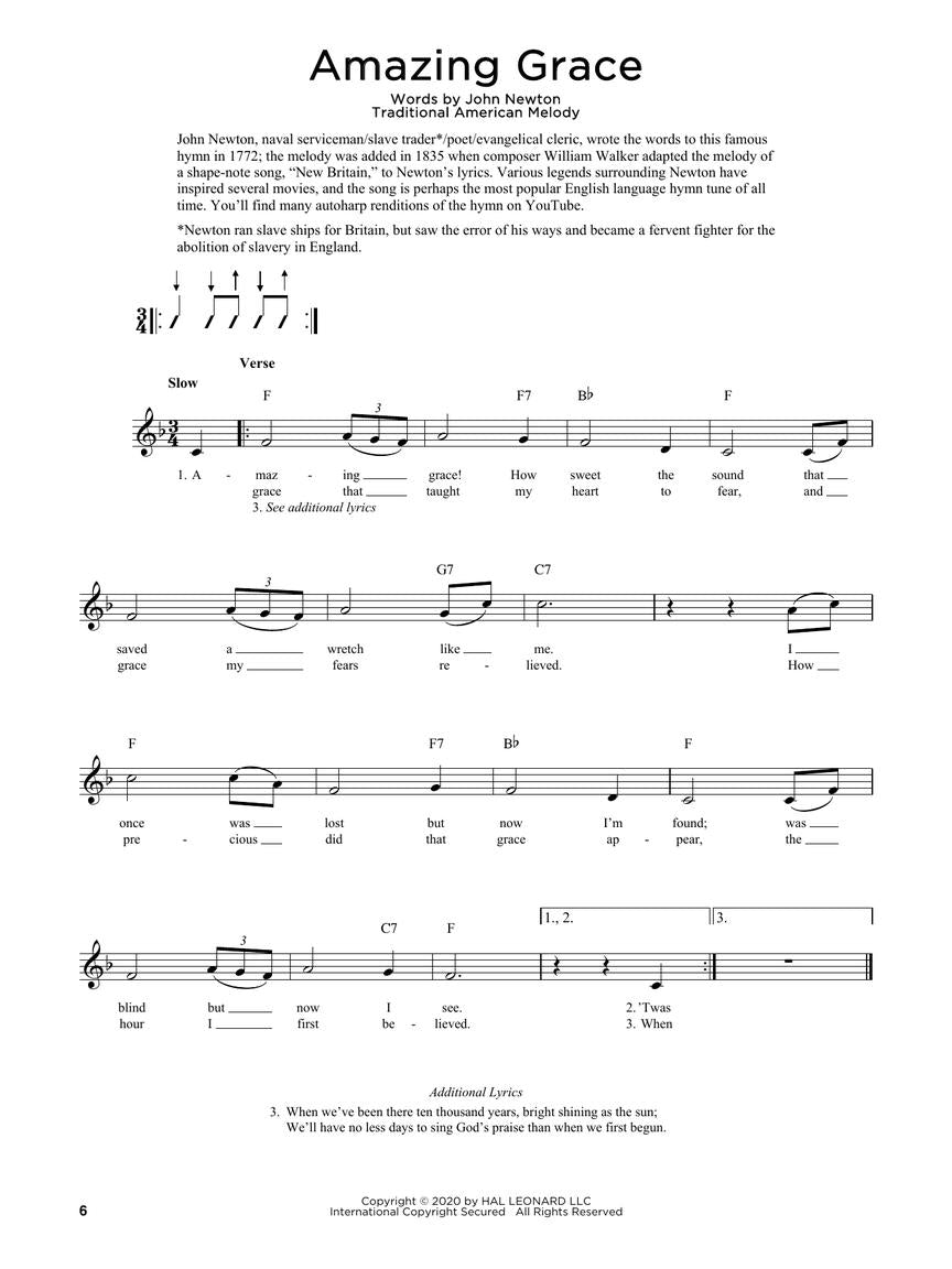 First 50 Songs You Should Play On Autoharp Book