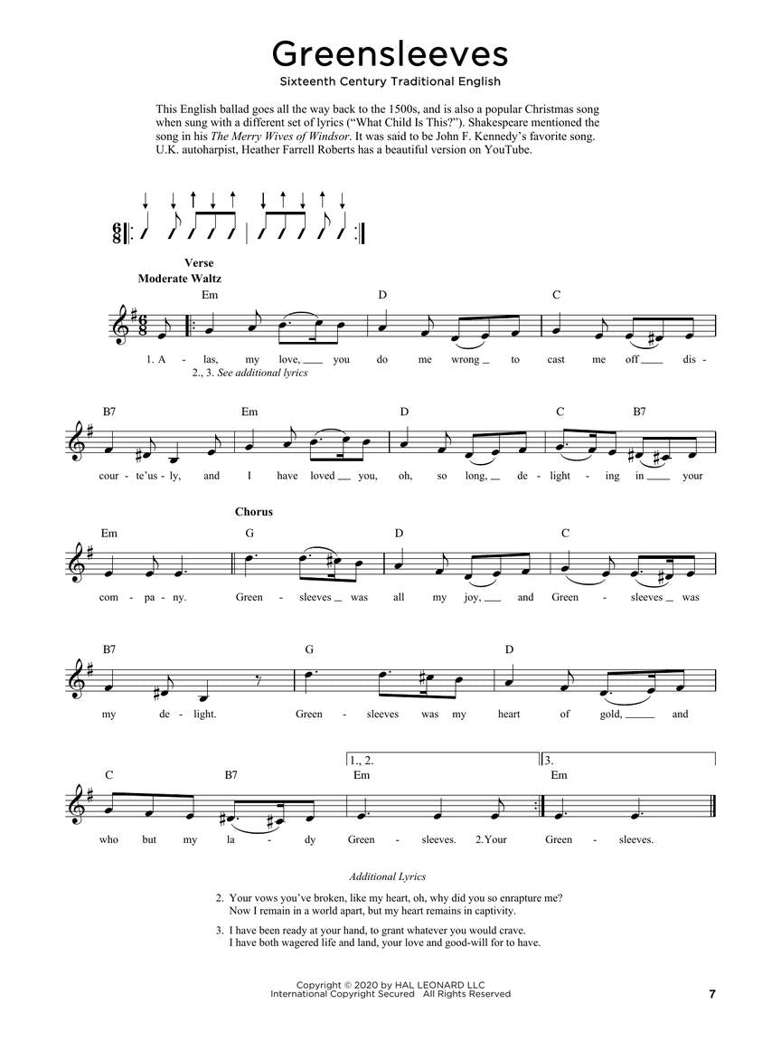 First 50 Songs You Should Play On Autoharp Book
