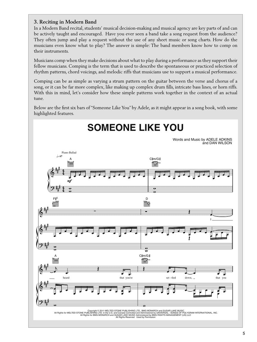 Modern Band Method - Teacher Edition Book 1 (Book/Olm)