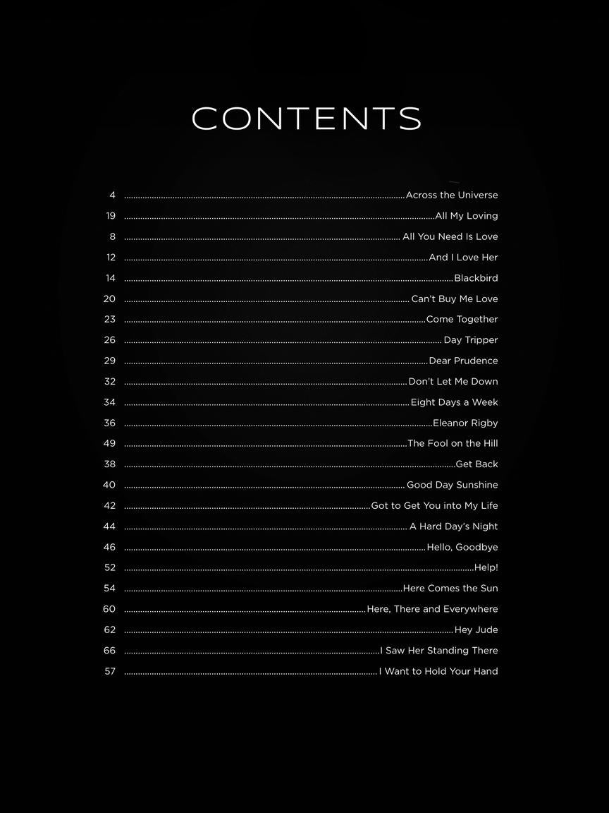 First 50 Songs By The Beatles You Should Play On Ukulele Book