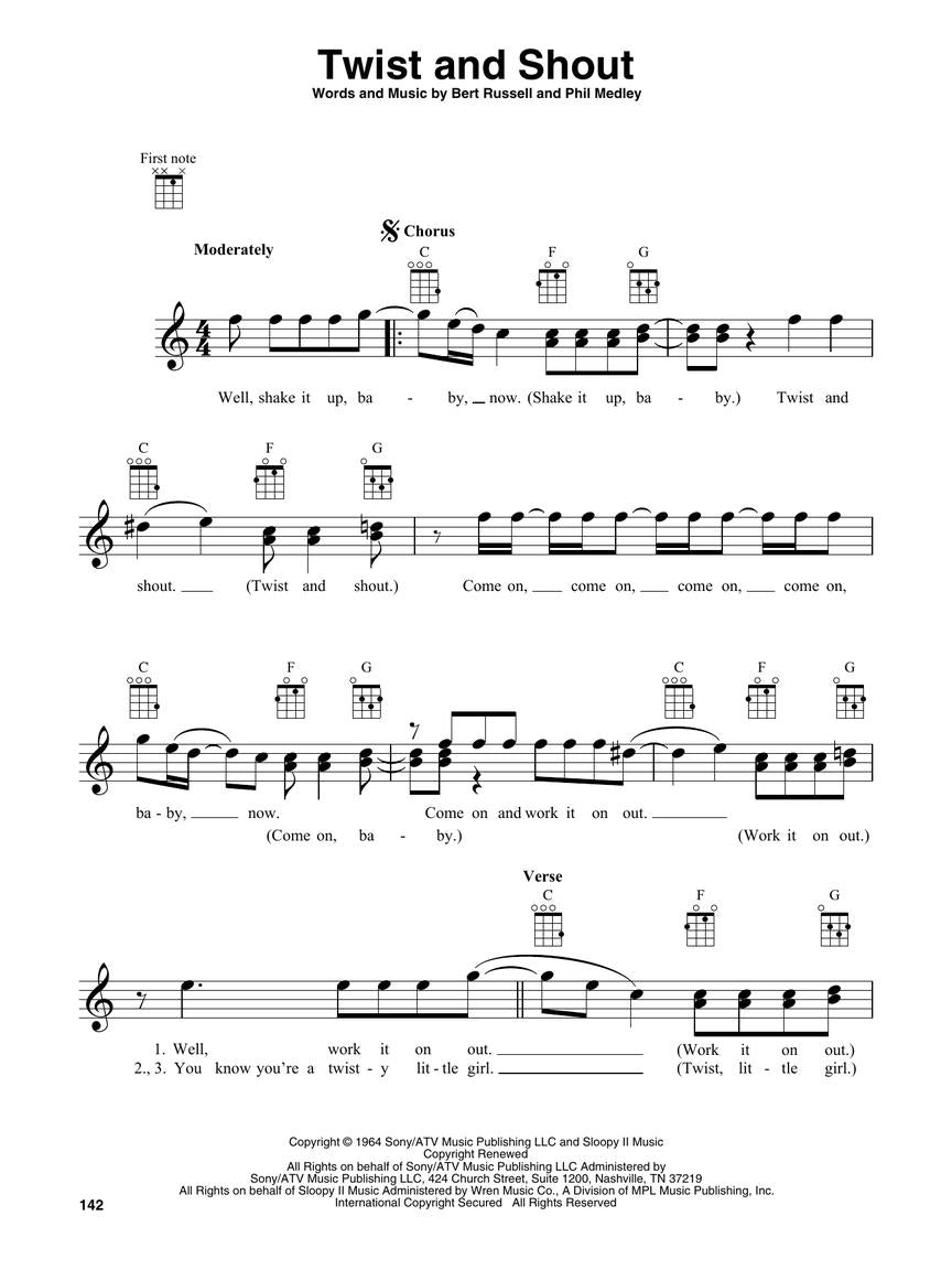 First 50 Songs By The Beatles You Should Play On Ukulele Book