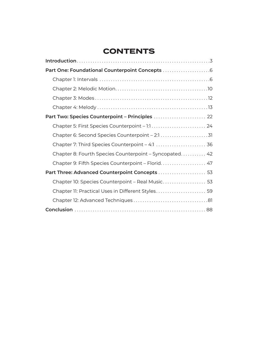Counterpoint Explained Book/Ola