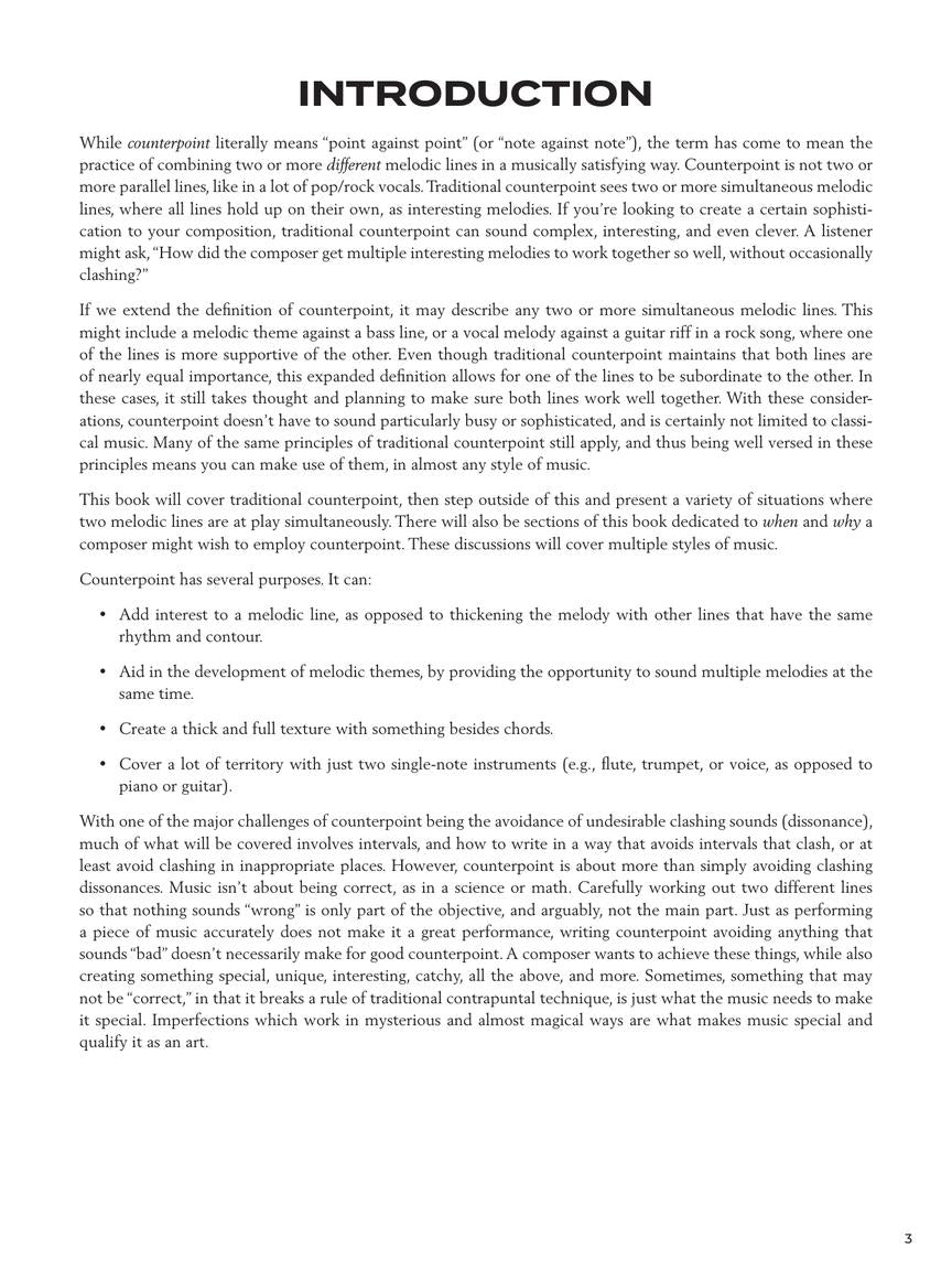 Counterpoint Explained Book/Ola