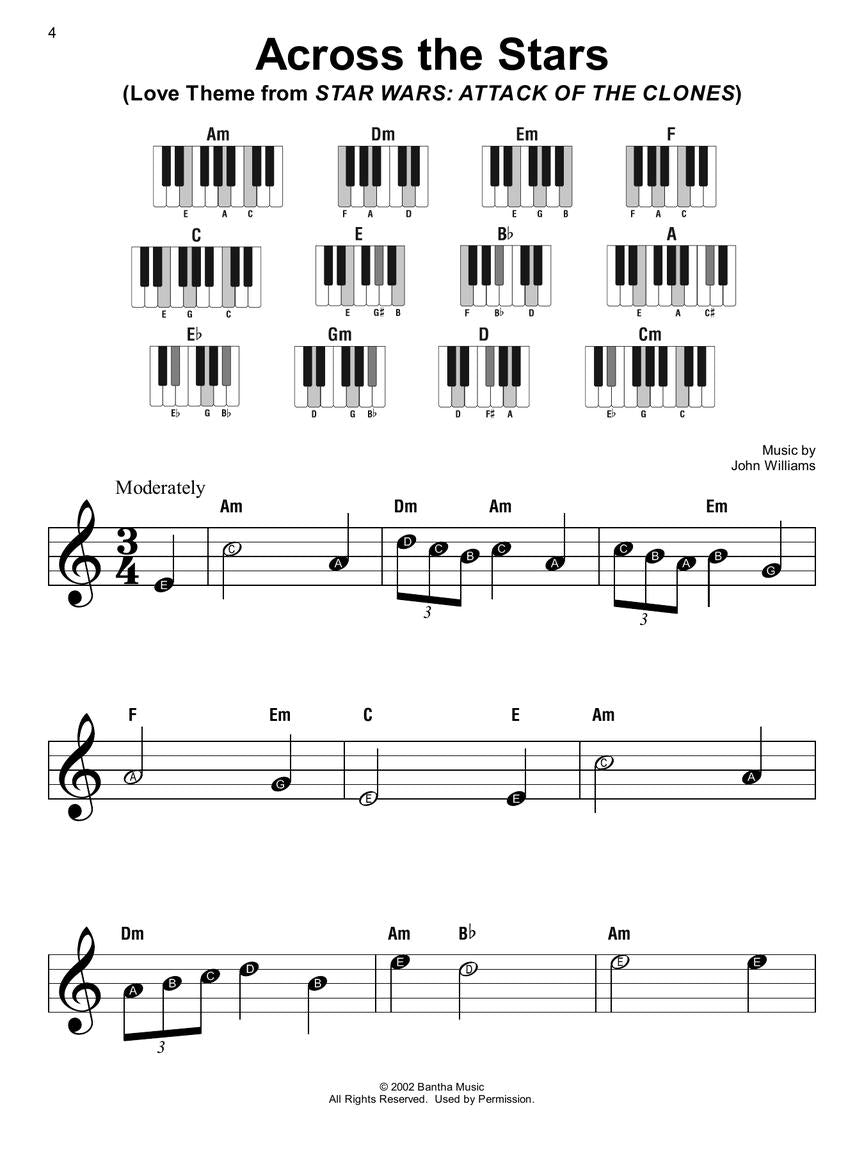 Star Wars - Super Easy Piano Songbook