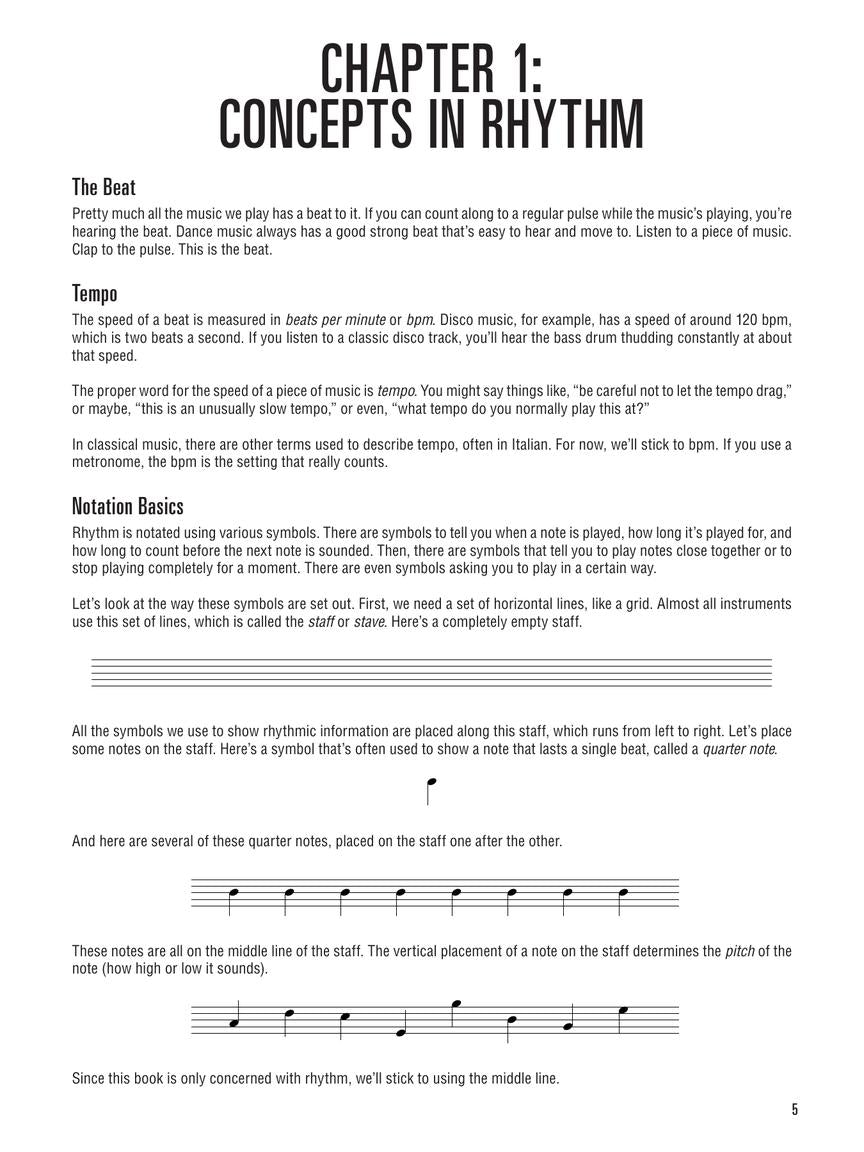 Hal Leonard - Rhythm And Counting Book/Ola
