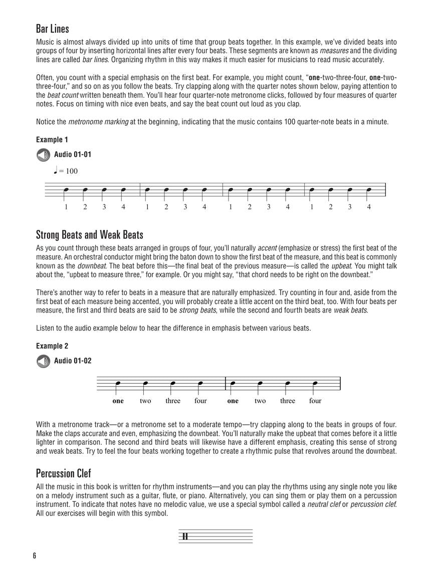 Hal Leonard - Rhythm And Counting Book/Ola