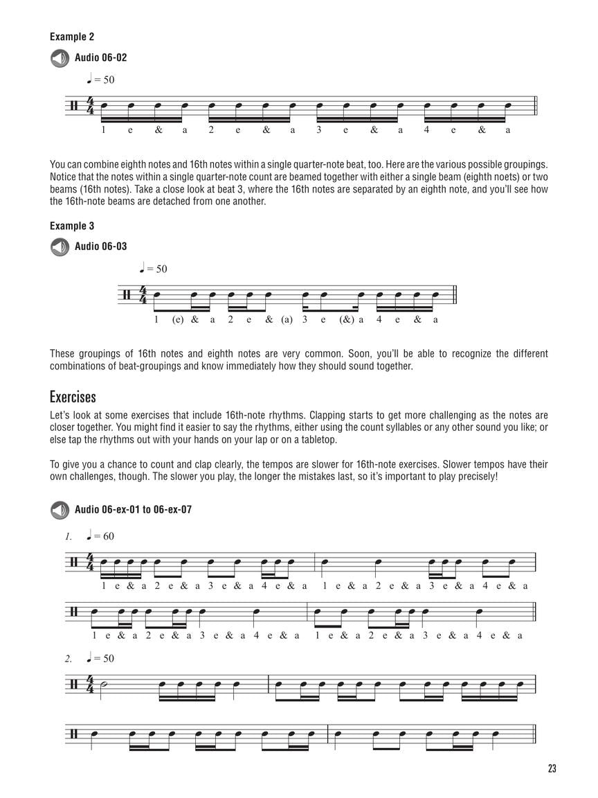 Hal Leonard - Rhythm And Counting Book/Ola