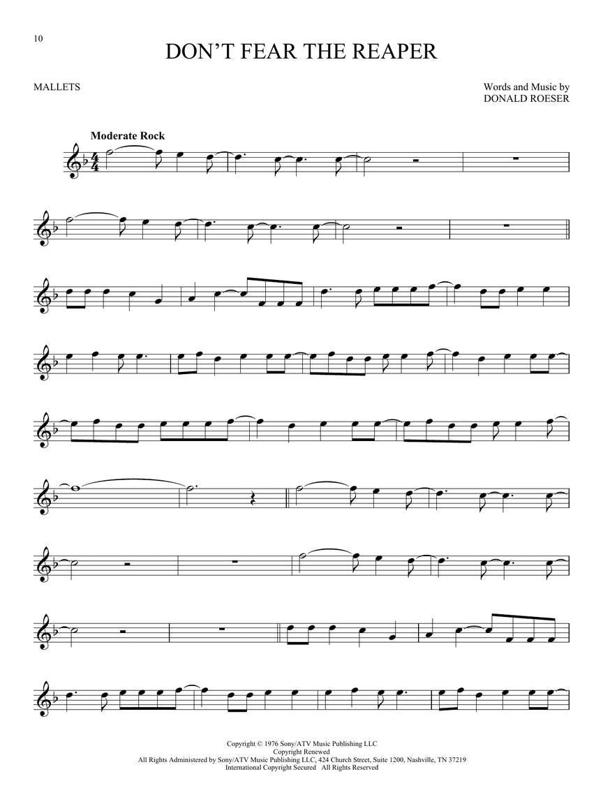 50 Pop Songs For Kids For Mallet Percussion Book