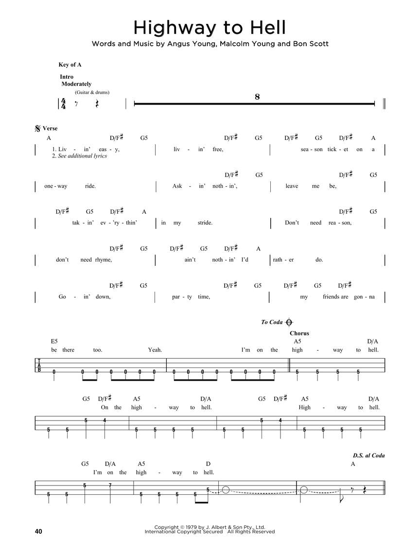 Simple Songs For Bass Book (40 Songs)