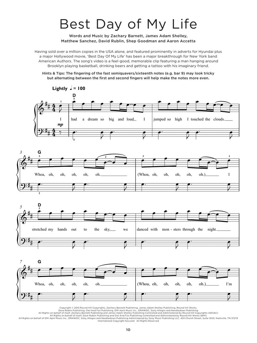 40 Pop Songs for Kids - Really Easy Piano Book