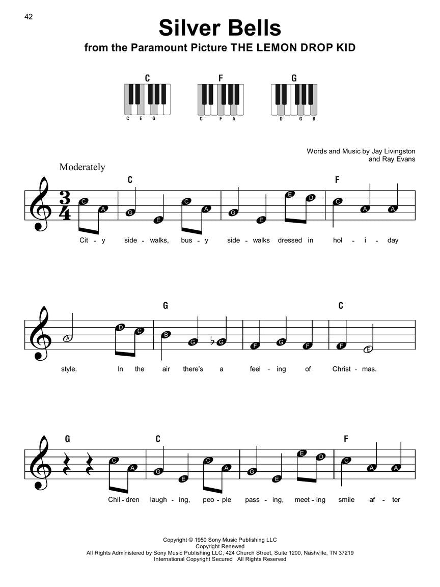 Christmas Songs With 3 Chords - Super Easy Piano Songbook