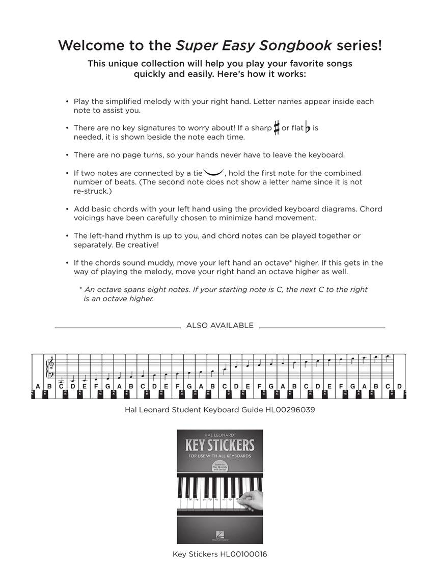 Peaceful Melodies - Super Easy Piano Book