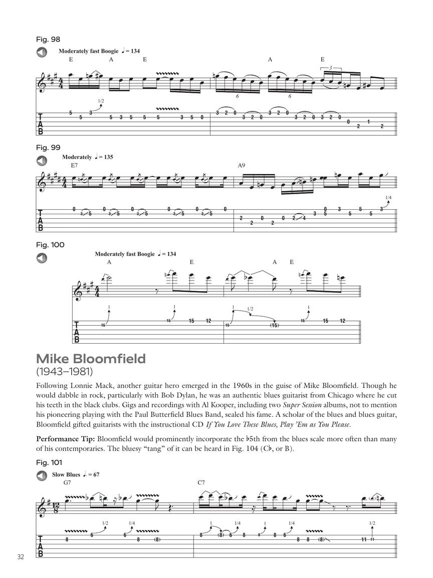Twelve-Bar Blues Guitar Licks Book