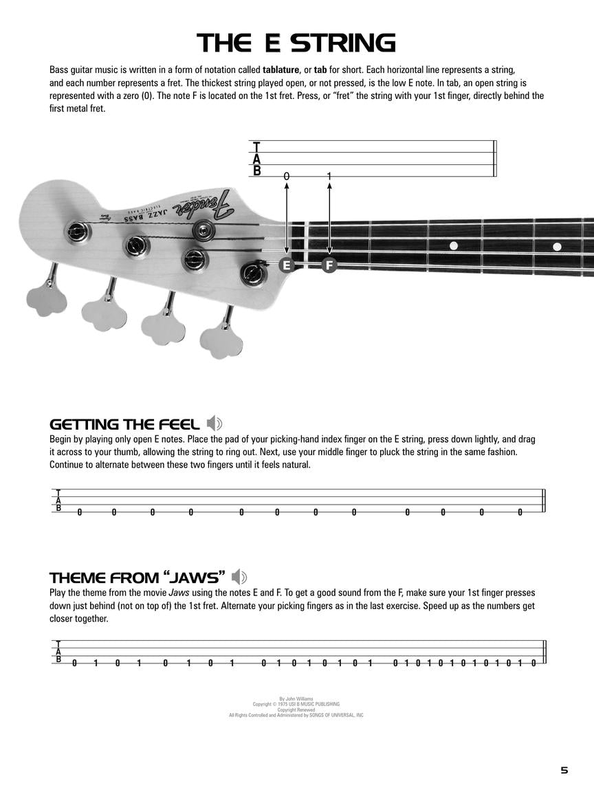 Hal Leonard Bass Tab Method - Book 1 & 2 Combo Edition (Books/Ola)