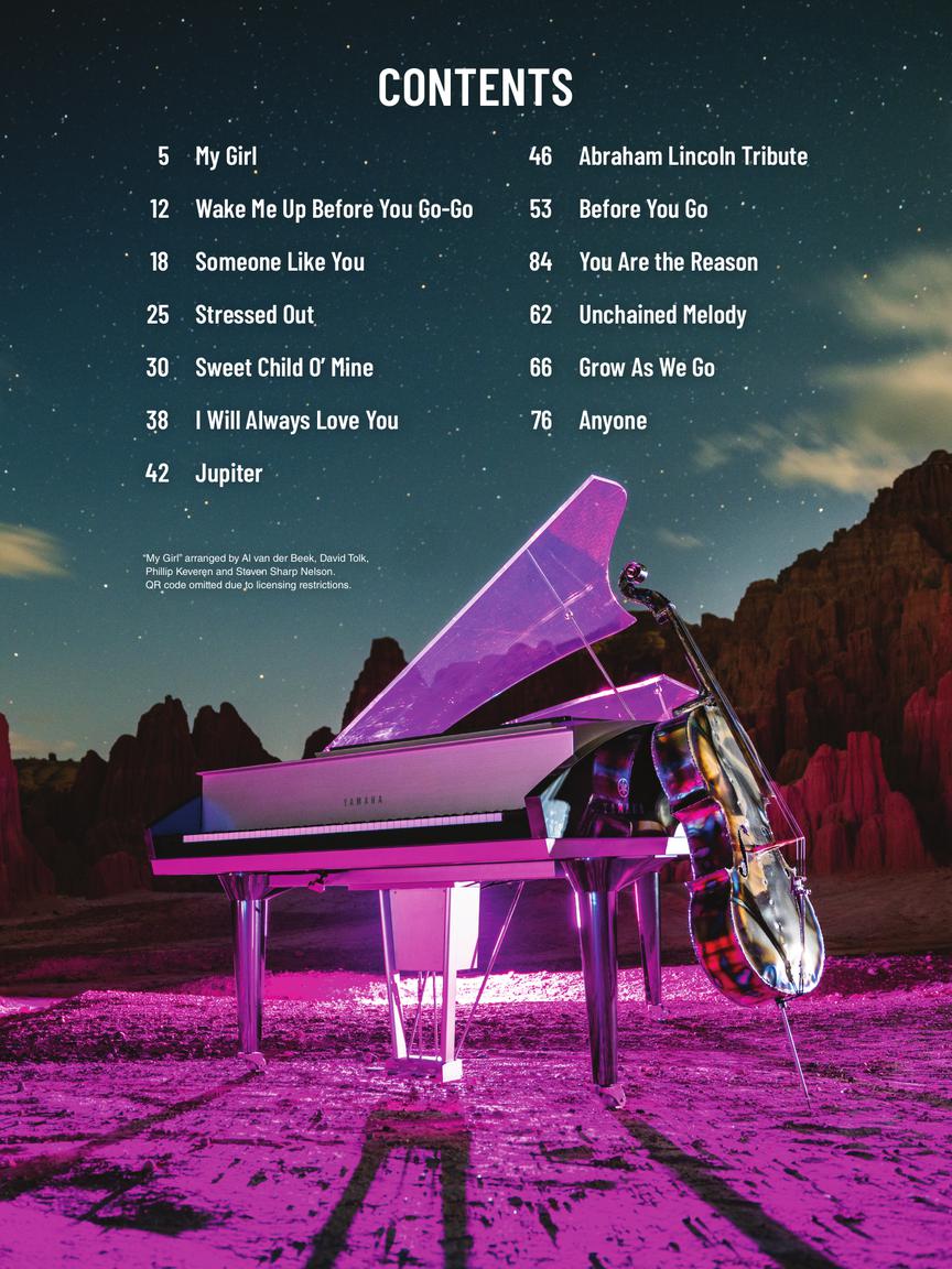 The Piano Guys - Chill For And Cello Book Songbooks