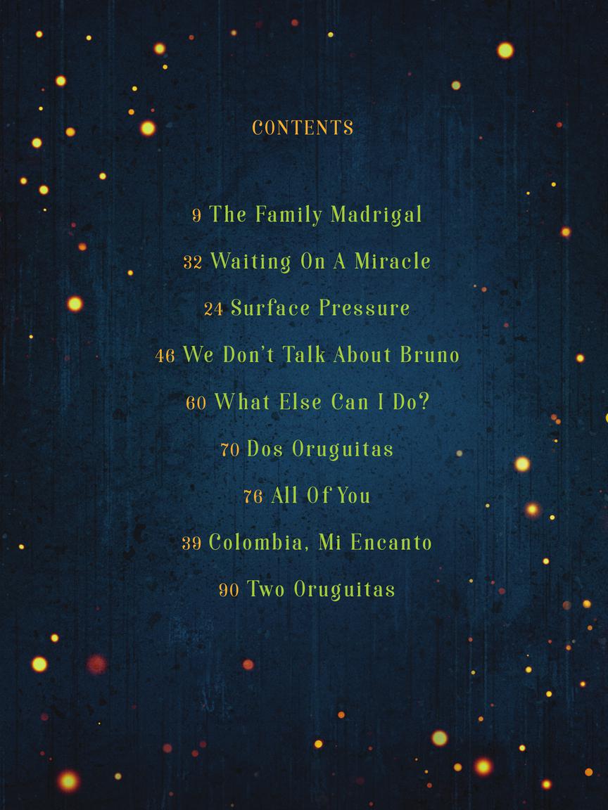 Encanto Movie Soundtrack PVG Songbook