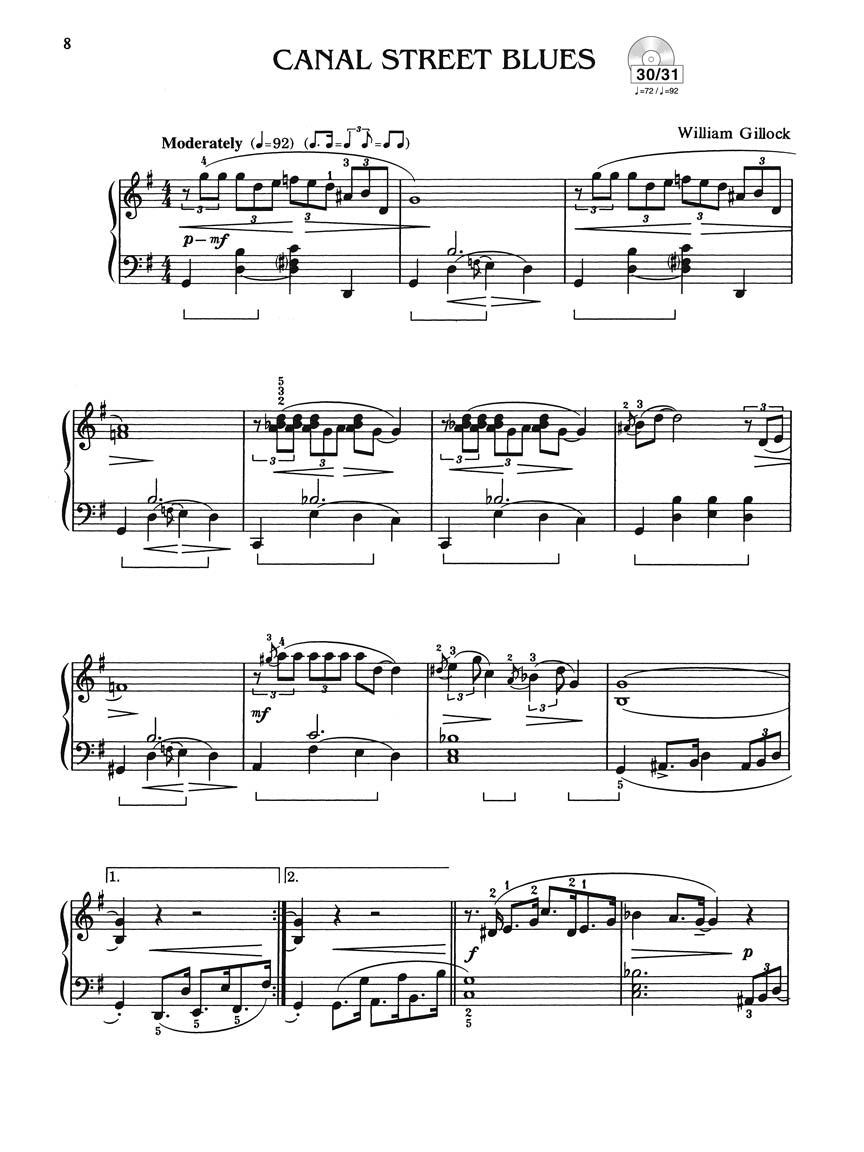 Still More New Orleans Jazz Styles Piano Book