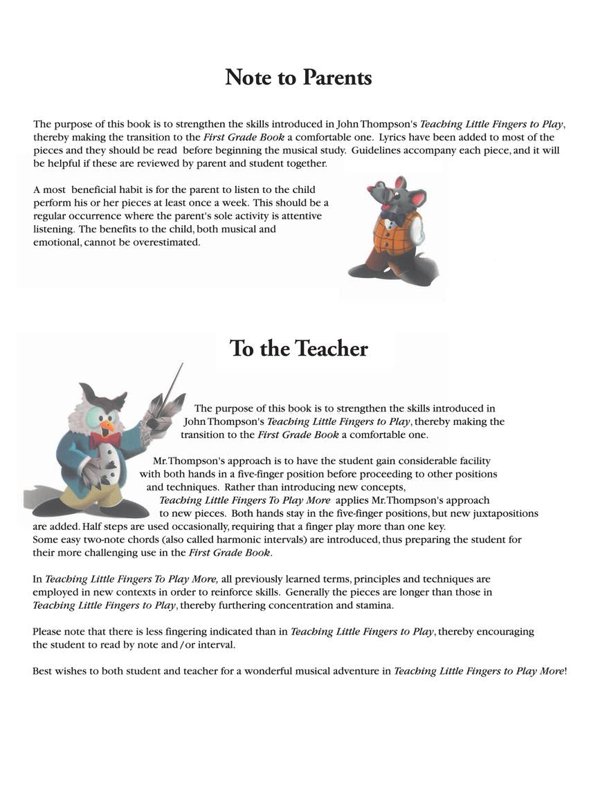 Teaching Little Fingers To Play More Book/Ola