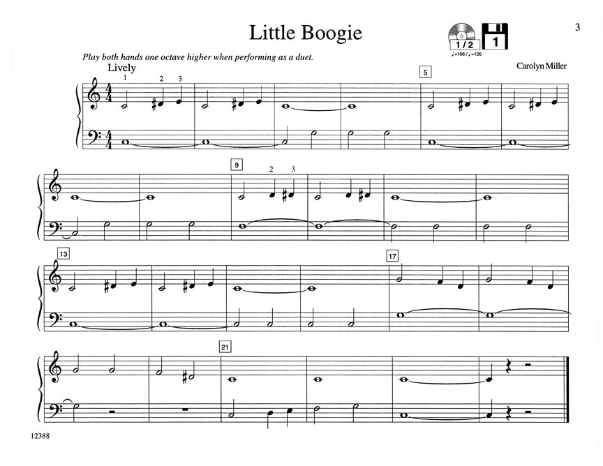 Teaching Little Fingers To Play - Blues & Boogie Book