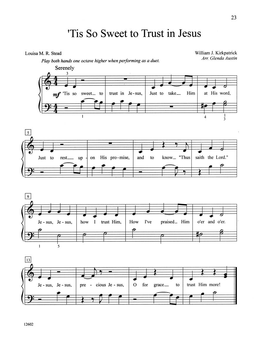 Teaching Little Fingers To Play - More Hymns Book