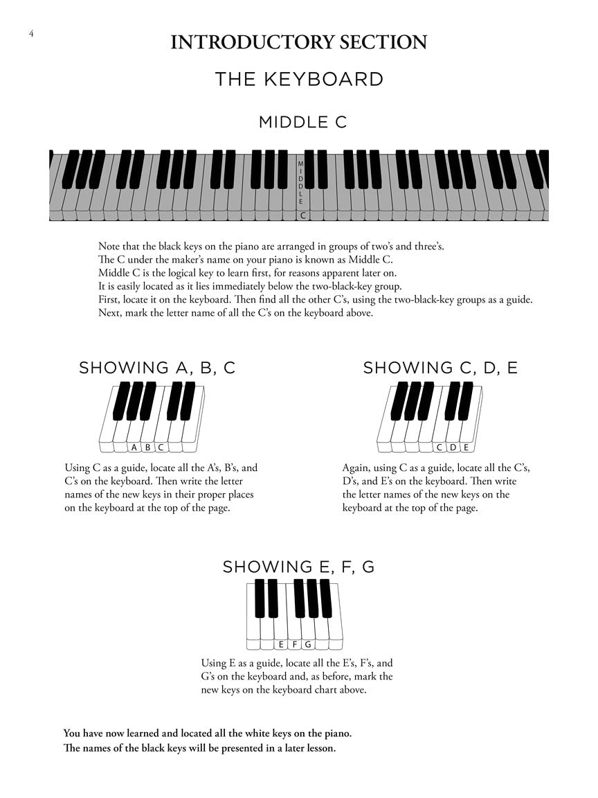 John Thompsons Adult Piano Course Book 1 (Book/Ola) & Keyboard