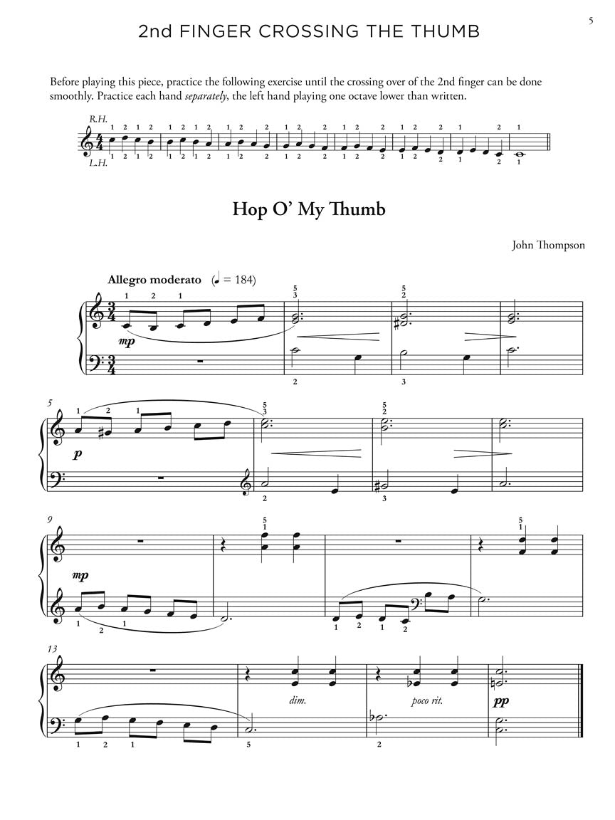 John Thompson's Adult Piano Course Book 2