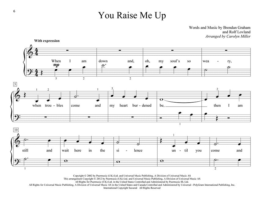 Easiest Piano Course - First Pop Songs Book