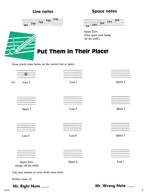 Faber Piano Adventures: I Can Read Music Note Speller Book 1 & Keyboard
