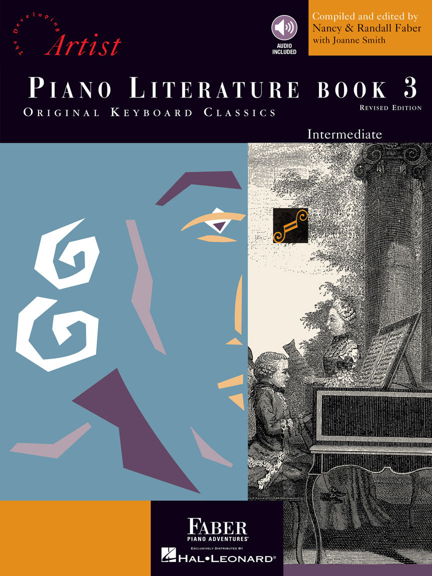 Faber Piano Literature - Developing Artist Piano Classics Book 3 (Revised Edition)
