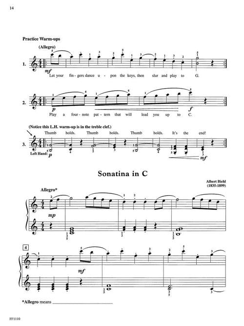 Faber Piano Literature - Developing Artist Piano Sonatinas Book 1