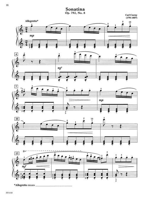 Faber Piano Literature - Developing Artist Piano Sonatinas Book 1