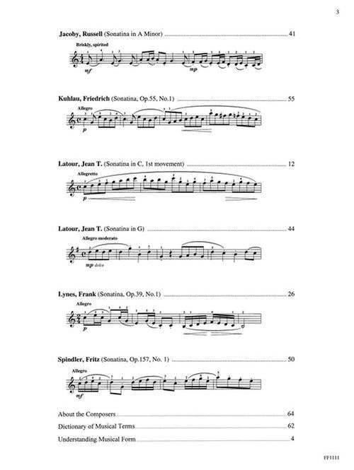 Faber Piano Literature - Developing Artist Piano Sonatinas Book 2
