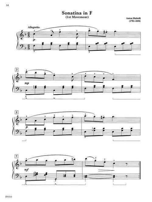 Faber Piano Literature - Developing Artist Piano Sonatinas Book 2