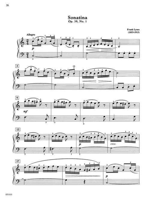 Faber Piano Literature - Developing Artist Piano Sonatinas Book 2