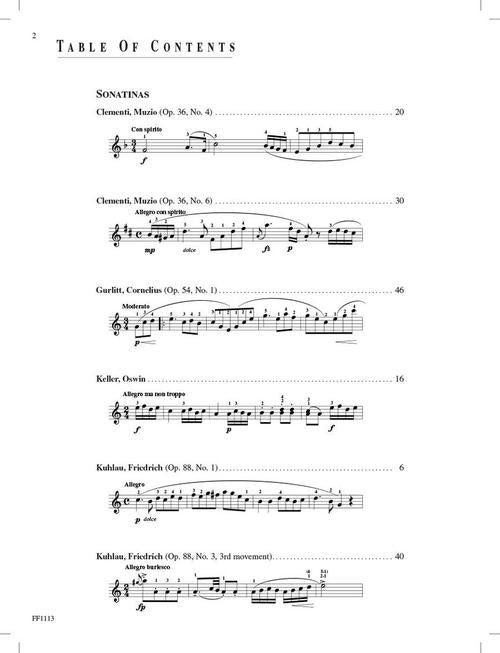 Faber Piano Literature - Developing Artist Piano Sonatinas Book 4