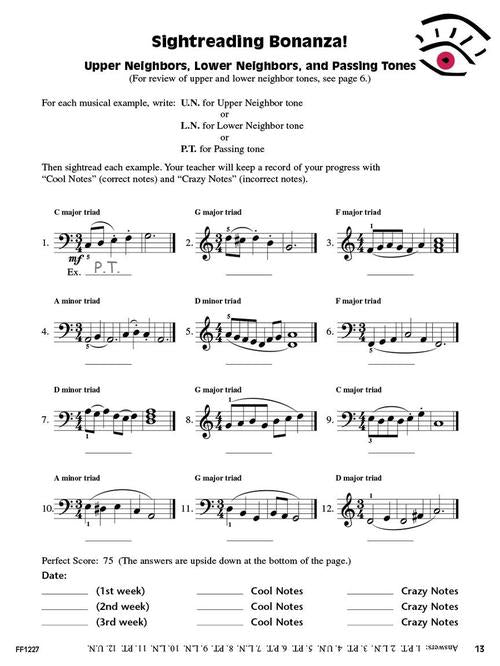 Faber Piano Adventures: I Can Read Music Early Intermediate Reading Book 3