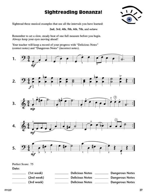 Faber Piano Adventures: I Can Read Music Early Intermediate Reading Book 3