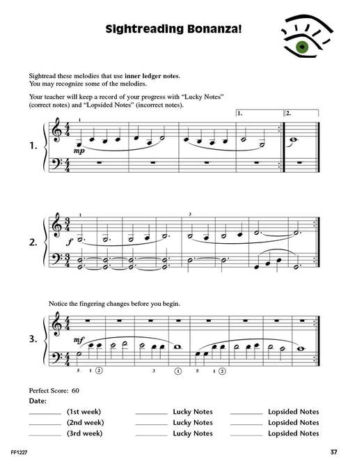 Faber Piano Adventures: I Can Read Music Early Intermediate Reading Book 3