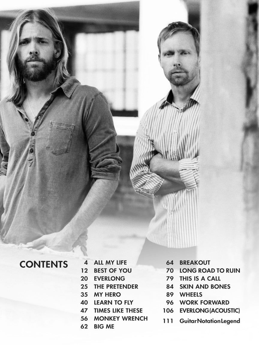 Foo Fighters - Greatest Hits Guitar Tab Book
