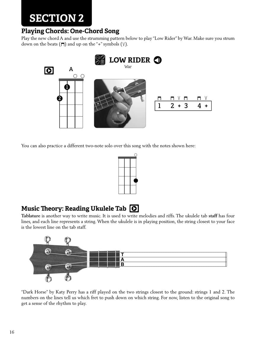 Modern Band Method - Ukulele Book 1 (A Guide To Ukulele Group Instruction Book/Ola)