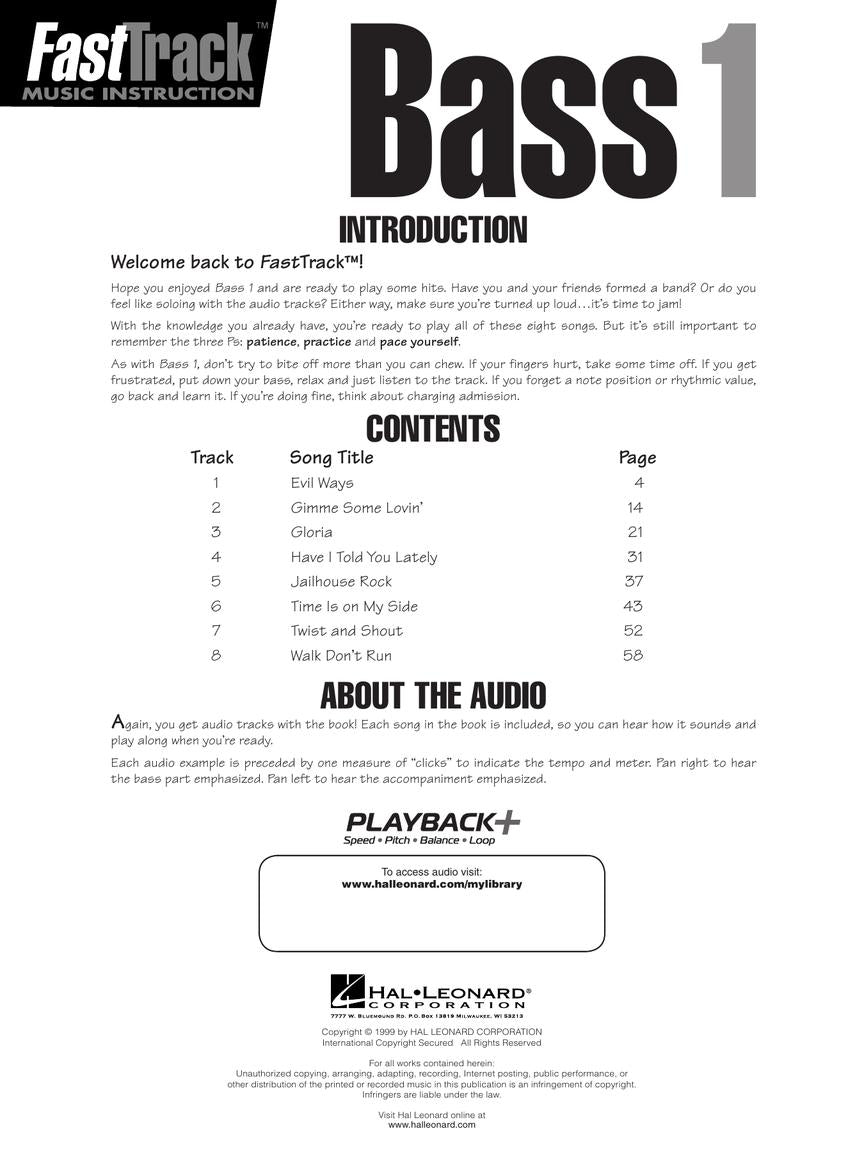 FastTrack Bass - Songbook 2 Level 1 (Book/Ola)