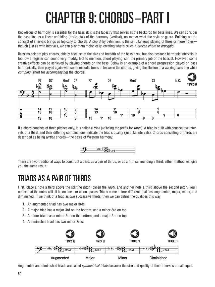 Hal Leonard Bass Method - Music Theory For Bassists Book/Ola