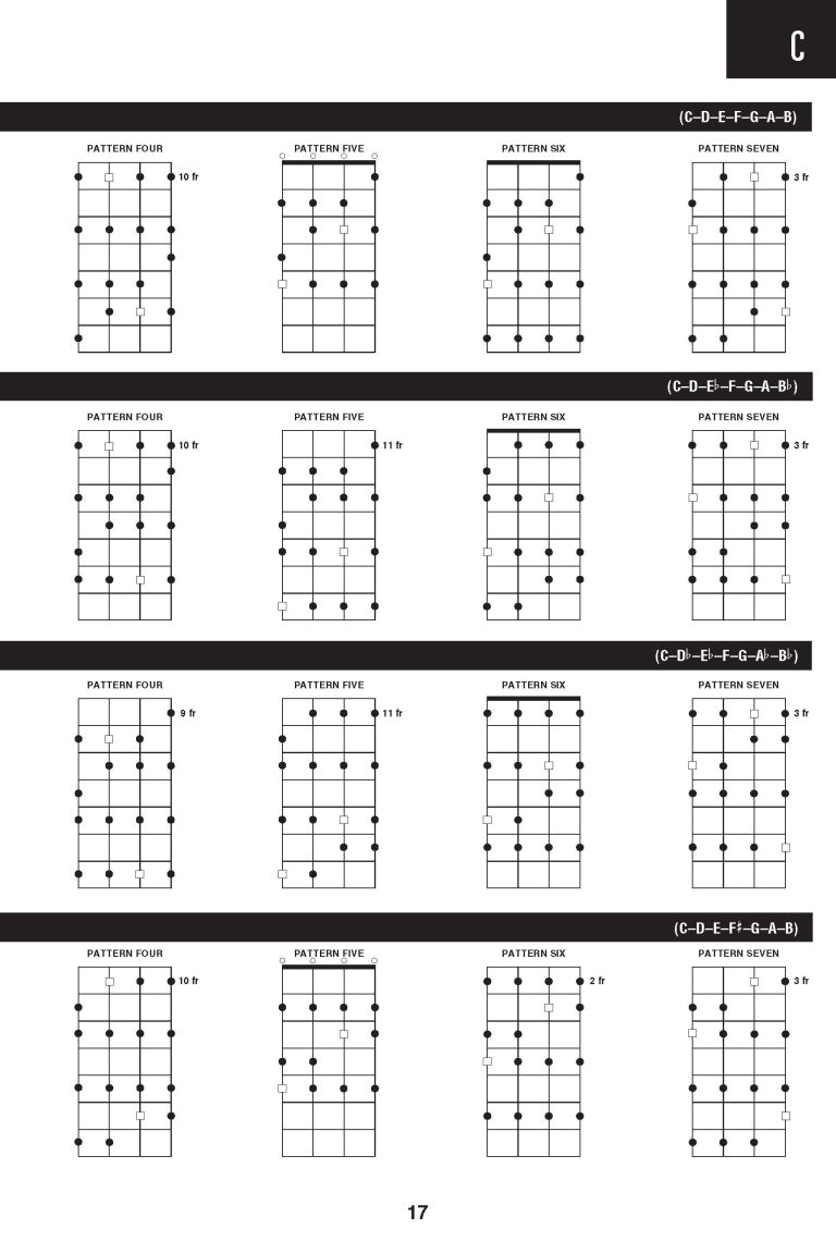 Mandolin Scale Finder (6" x 9")