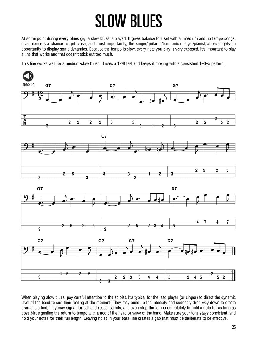 Hal Leonard Bass Method - Blues Bass Book/Ola