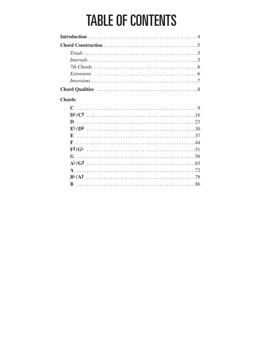 Hal Leonard - Baritone Ukulele Chord Finder Book (9 x 12 inches)