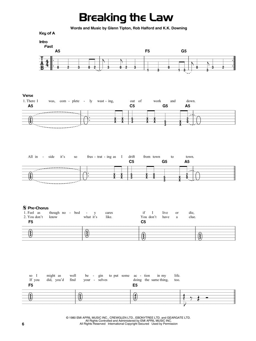 Hal Leonard Guitar Tab Method - Songbook 1 (Book/Ola)